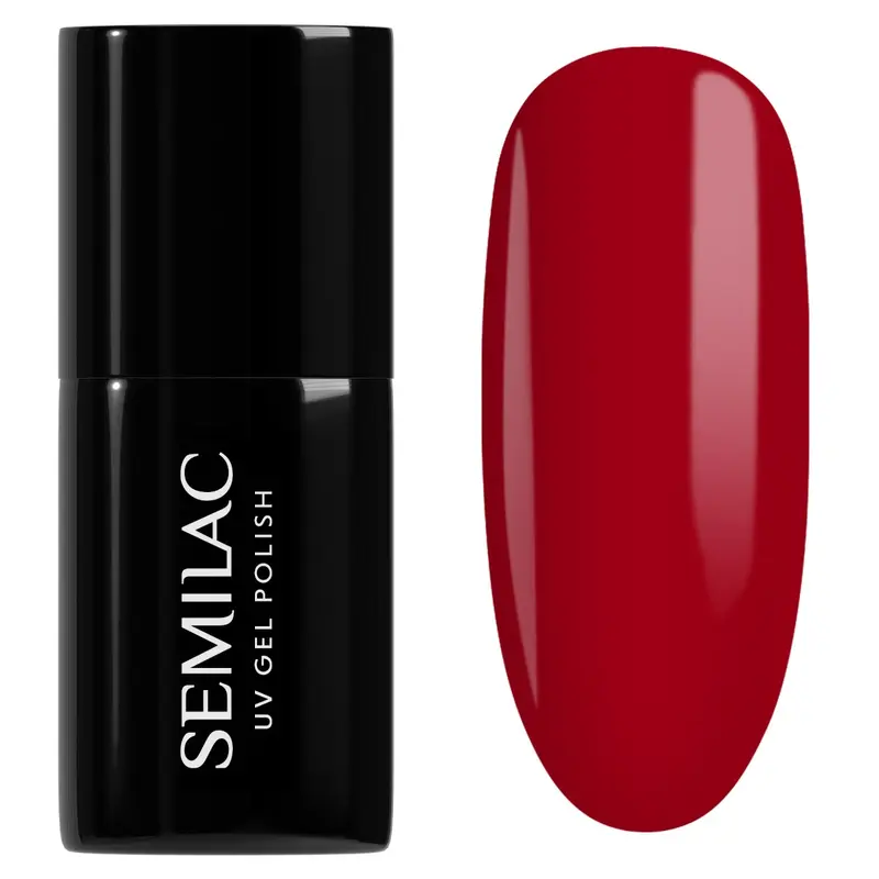 027 UV Hybrid Semilac Intense Red 7ml