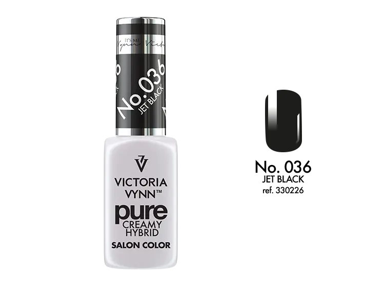 036 Jet Black PURE 8ml
