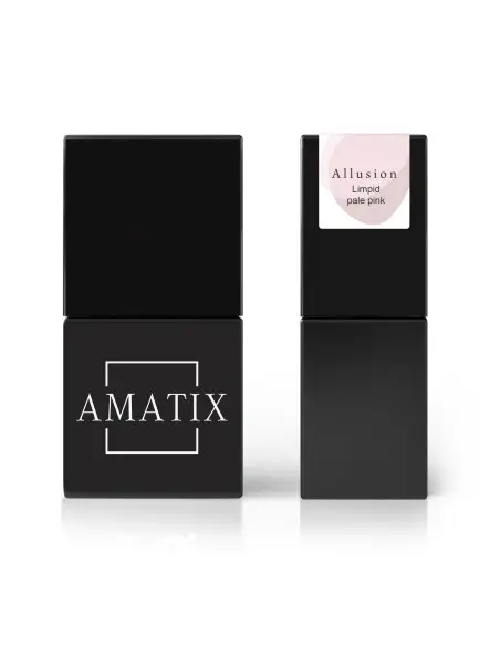 177 Limpid pale pink ALLUSION Esmalte semipermanente 10ml - AMATIX