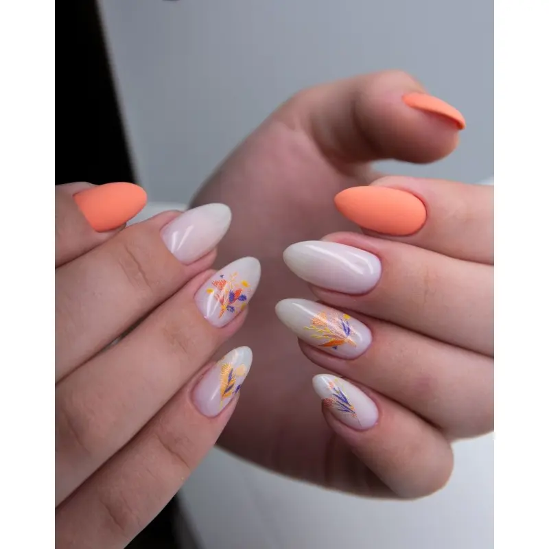 182 Peach Pink Esmalte semipermanente 10ml - AMATIX