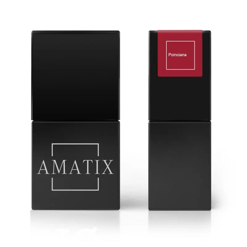 254 Poinciana Esmalte semipermanente 10ml - AMATIX