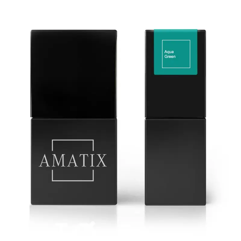 282 Aqua Green Esmalte semipermanente 10ml - AMATIX