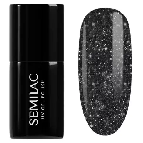 394 UV Hybrid Semilac Sparkling Midnight Date 7ml