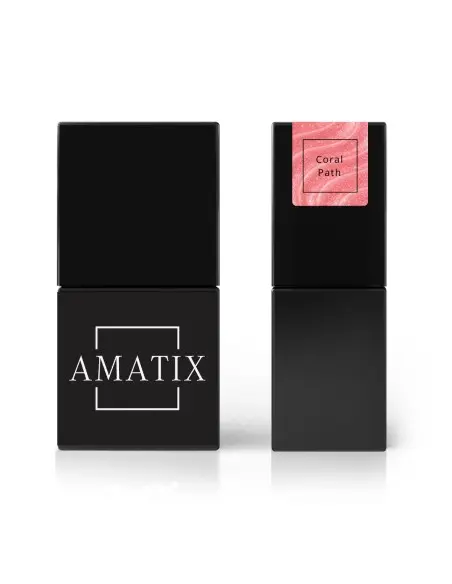 *407 Coral Path Esmalte semipermanente 10ml - AMATIX