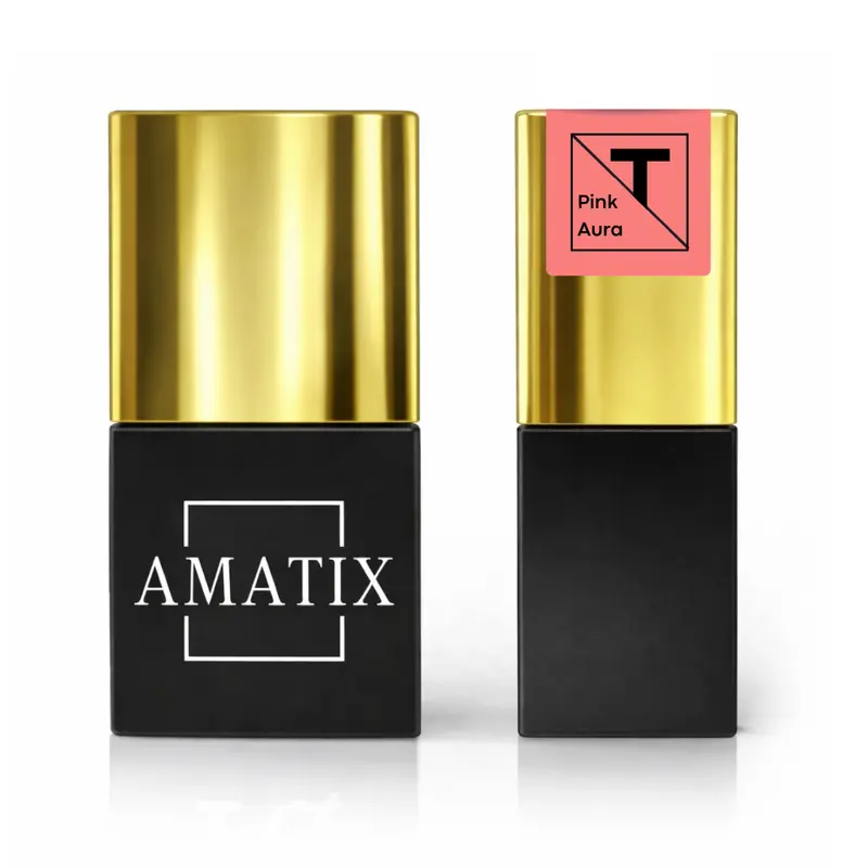 811 Top Coat Pink Aura 10ml - AMATIX
