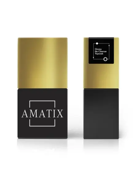 911 Glossy Top Coat No Cleanse 10ml - AMATIX