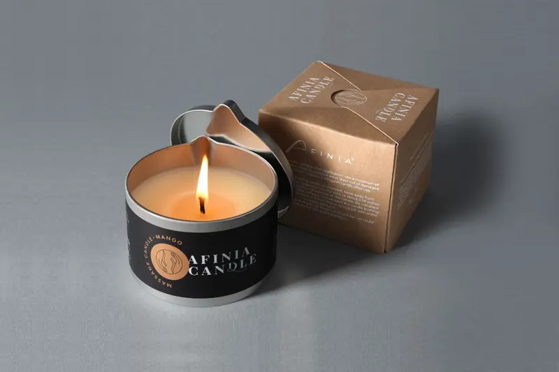 Afinia Aromatic Massage Candle, Mango, 150 g