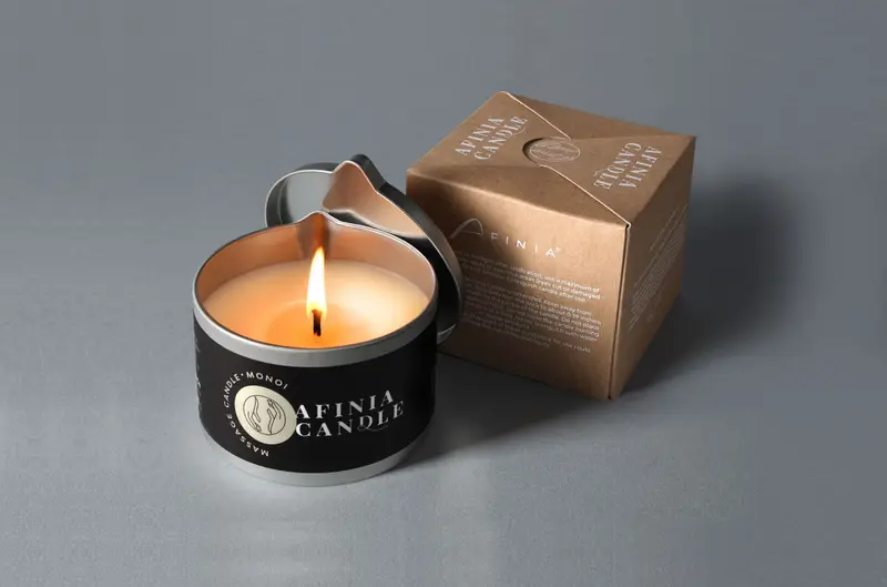 Afinia Monoi Aromatic Massage Candle, 150 g