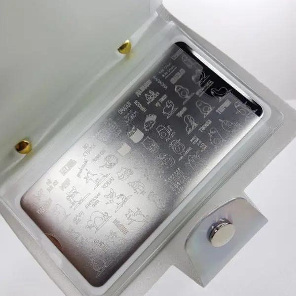 Álbum holográfico para 20 placas de stamping 6x12 cm