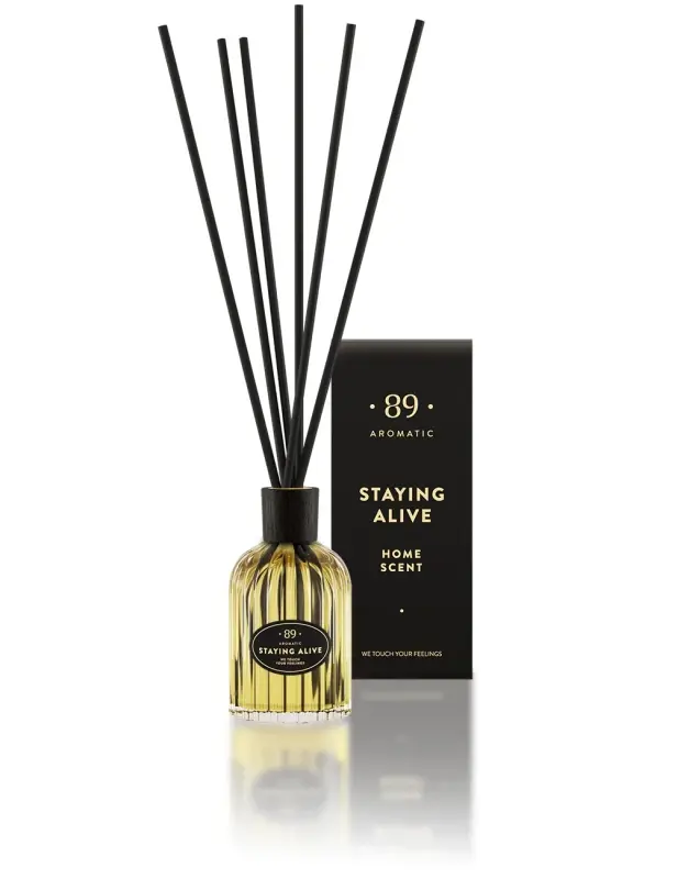 AROMATIC 89 Reed Diffuser "Staying Alive," 250 ml (Retro Collection)