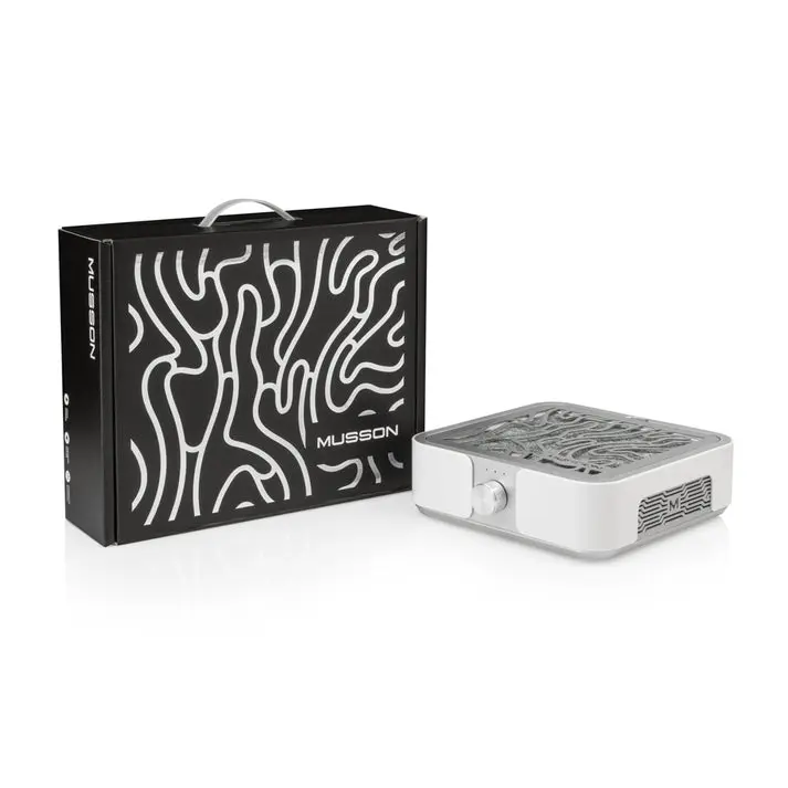 Aspirador BUCOS MUSSON X2 72W. Sobremesa. color SILVER