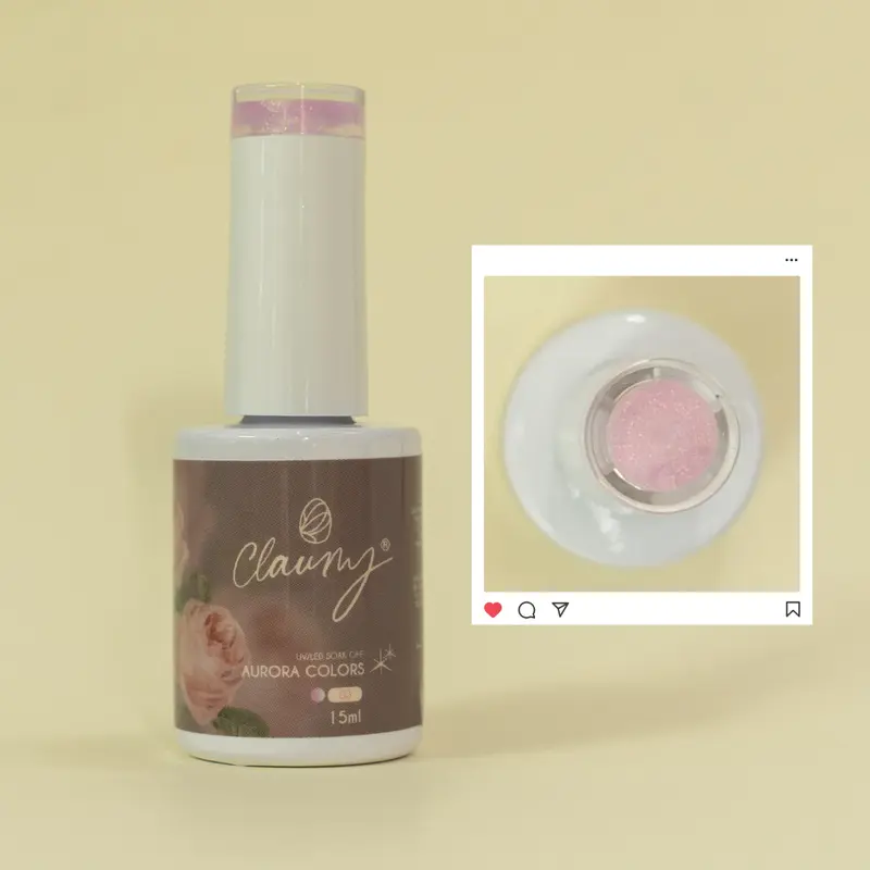 🌸 Aurora Colors Claumy Nº 03 – Rosa Aurora