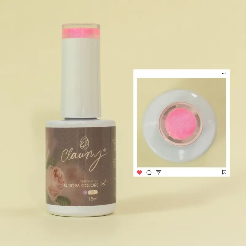 🌸 Aurora Colors Claumy Nº 05 – Pink Stardust