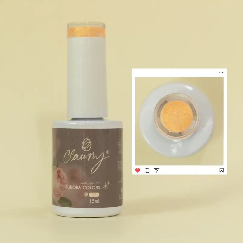 🌞 Aurora Colors Claumy Nº 07 – Golden Ray