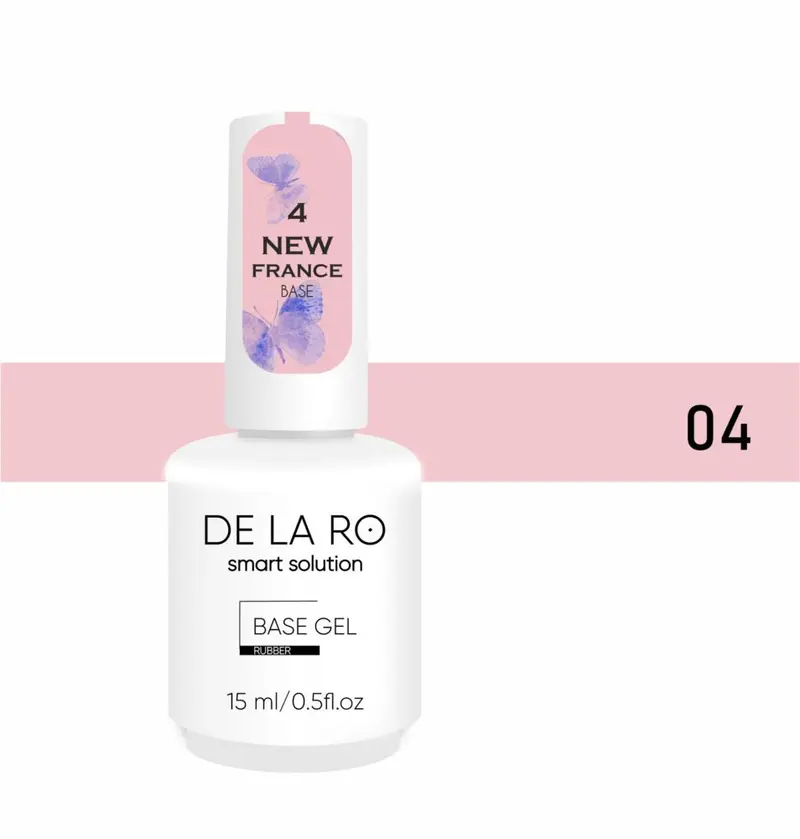 Base New France DE LA RO 04 15 ml — Base Rubber French