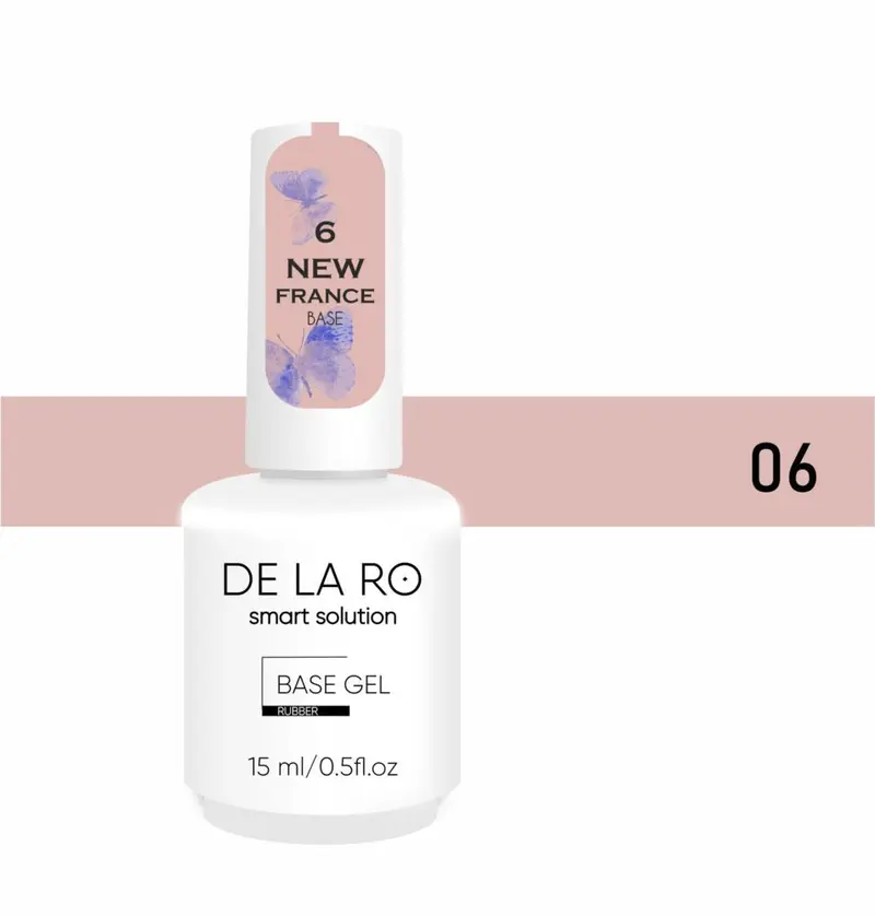 Base New France DE LA RO 06 15 ml — Base Rubber French