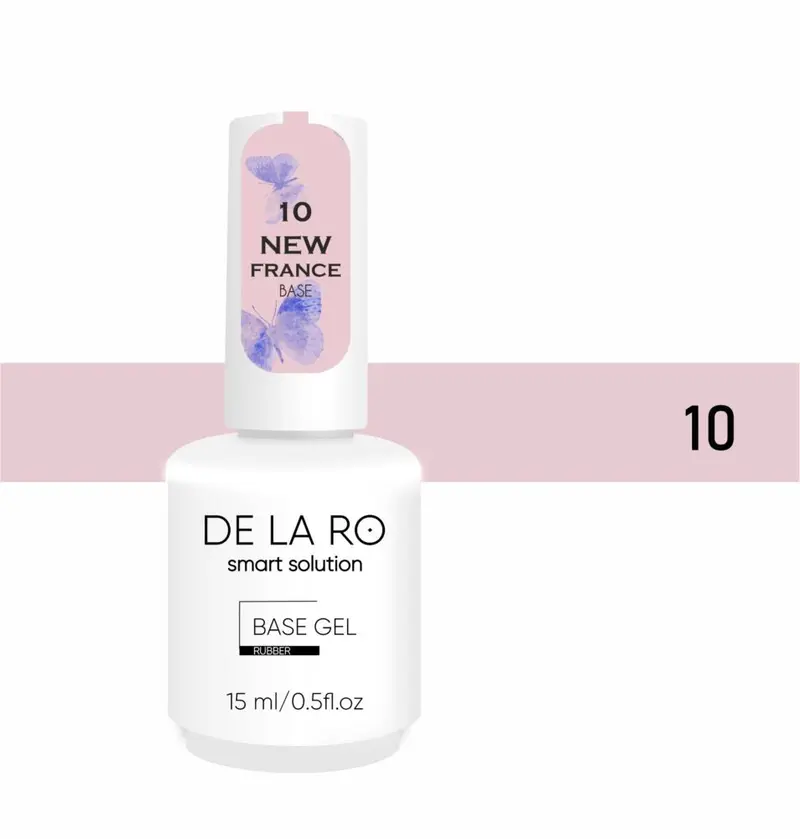 Base New France DE LA RO 10 15 ml — Base Rubber French