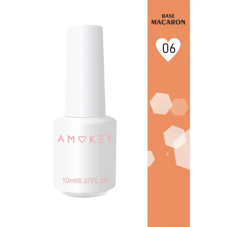 Base Rubber Macaron DE LA RO 06 15 ml — Base Camuflaje Pastel