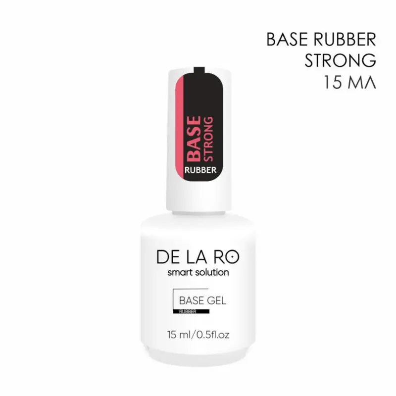 Base Rubber Strong DE LA RO 15 ml — Base de Construcción
