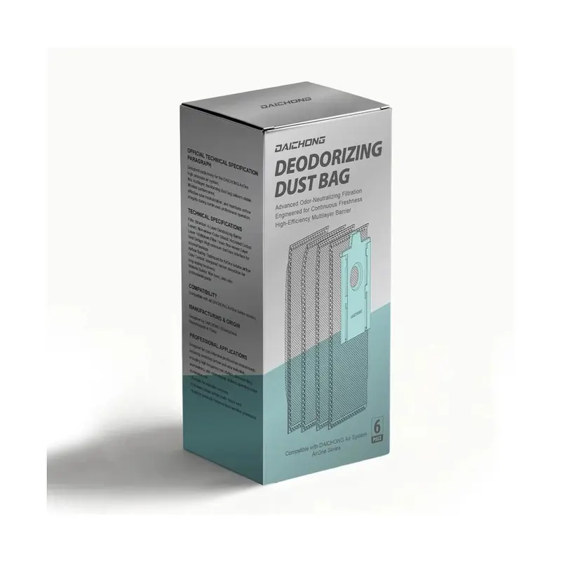 Bolsas Filtro Desodorizantes DAICHONG — Pack 6 Unidades