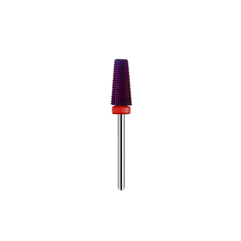 Broca 5 en 1 Púrpura de Carburo - Versatilidad Total - Dvibett Nails