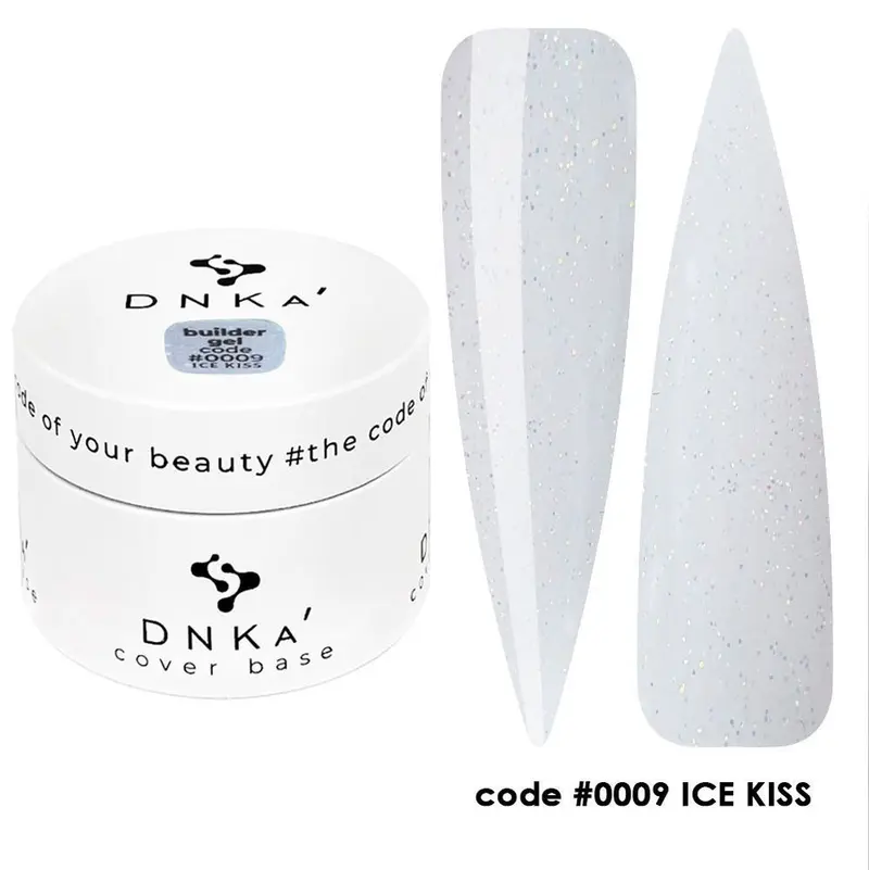 Builder Gel DNKa #0009 Ice Kiss 15 ml — Gel de Construcción