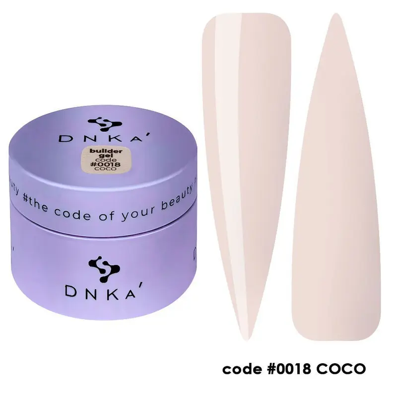 Builder Gel DNKa #0018 Coco 30 ml — Gel de Construcción