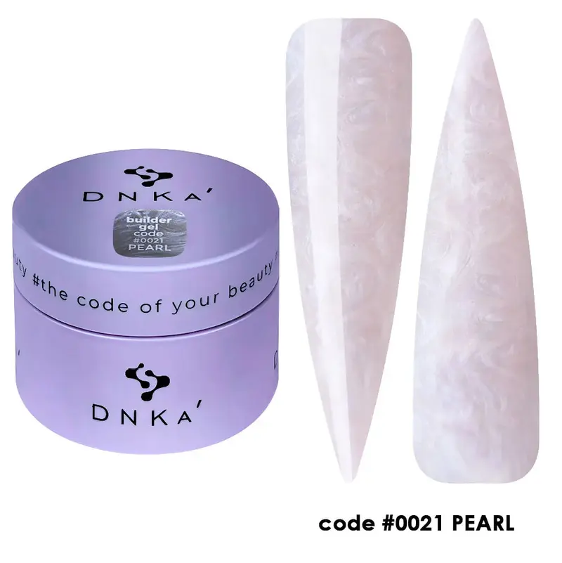 Builder Gel DNKa #0021 Pearl 30 ml — Gel de Construcción