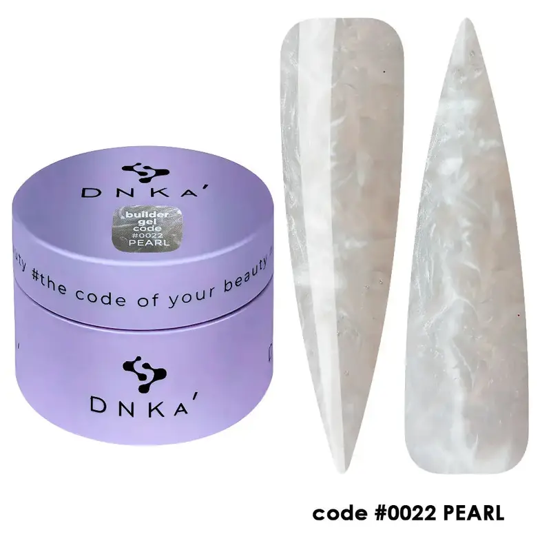 Builder Gel DNKa #0022 Pearl 30 ml — Gel de Construcción