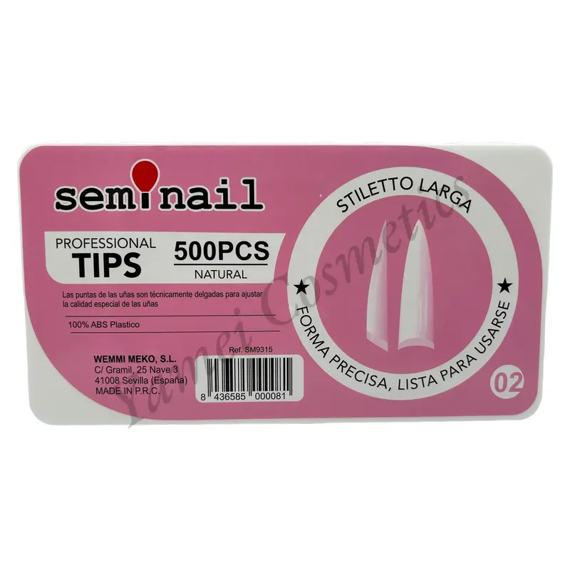 Caja Tips seminail 500pcs