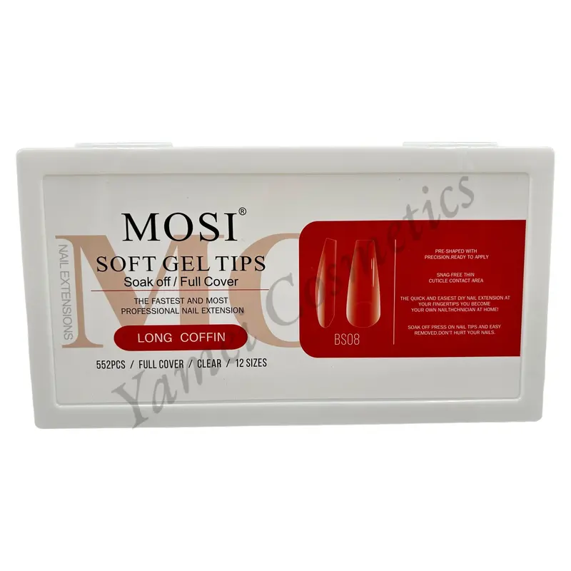 Caja Tips Soft Gel 552pcs