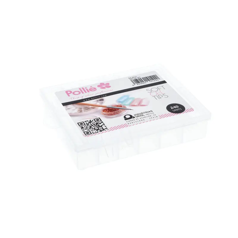 Caja Tips Soft Gel Ballerina 240pcs