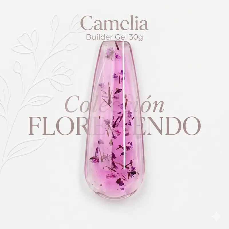 Camellia Floreciendo Claumy - Builder Gel 30g