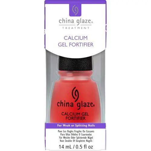 CHINA GLAZE Tratamiento de uñas GEL FORTIFICADOR DE CALCIO 14ML