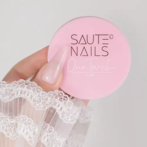 Clear One Touch Gel Constructor Saute Nails