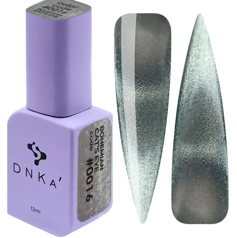 Color Gel Polish Bohemian Cat Eye DNKa #0016 12 ml — Efecto Ojo de Gato