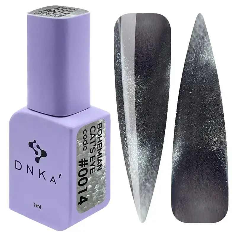 Color Gel Polish Cat Eye Bohemian DNKa #0014 7 ml — Efecto Ojo de Gato