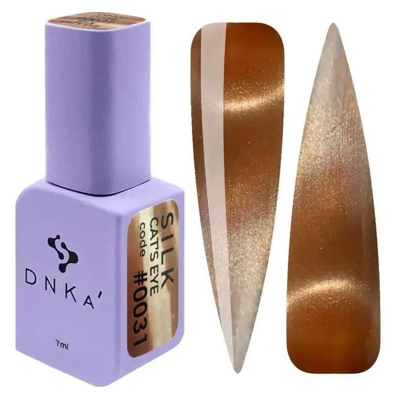 Color Gel Polish Cat Eye Silk DNKa #0031 7 ml — Efecto Seda