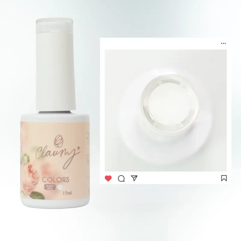 ⚪ Colors Claumy – Perfect White