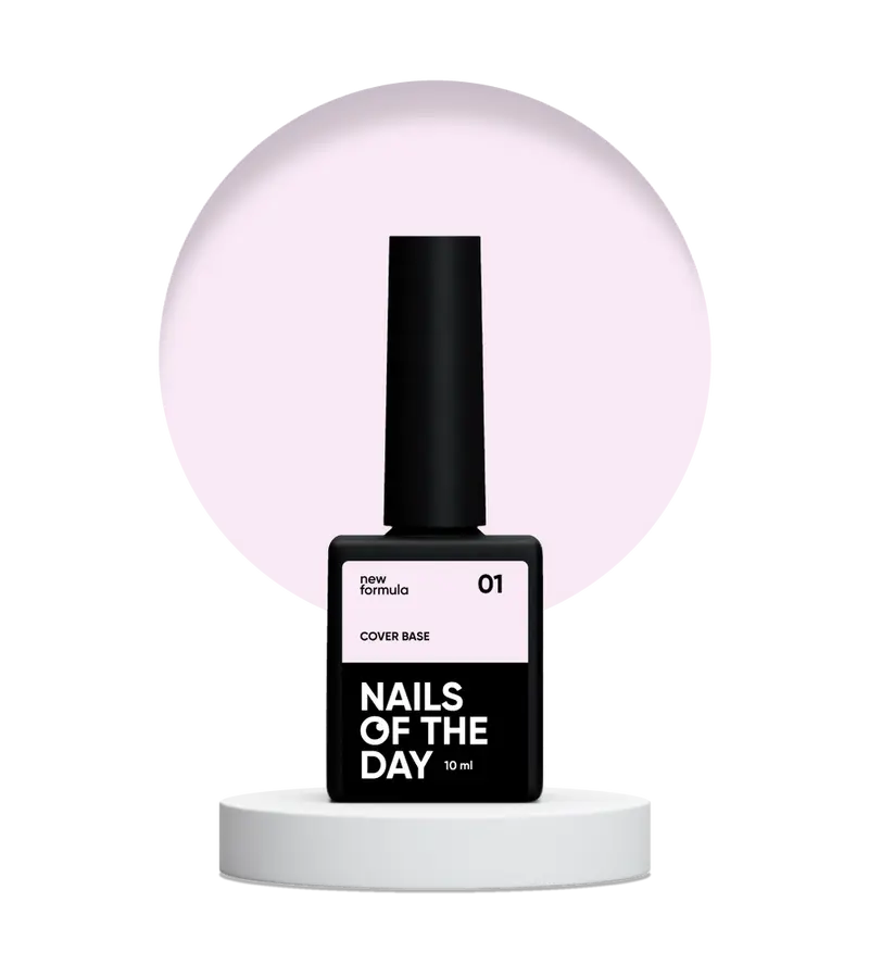 Cover Base New Formula 01 NAILS OF THE DAY - Base Camuflaje Rosa Claro 10ml