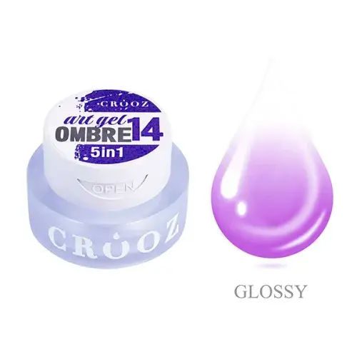 Crooz Art Gel Ombre 5 en 1 nº14 · 3 ml · gel pintura multifunción