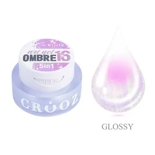 Crooz Art Gel Ombre 5 en 1 nº16 · 3 ml · gel pintura multifunción