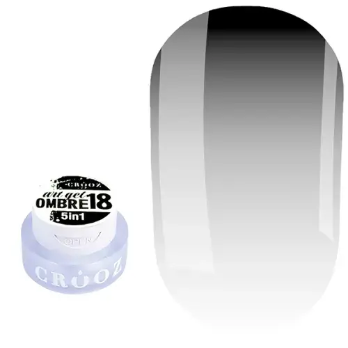 Crooz Art Gel Ombre 5 en 1 nº18 · 3 ml · gel pintura multifunción