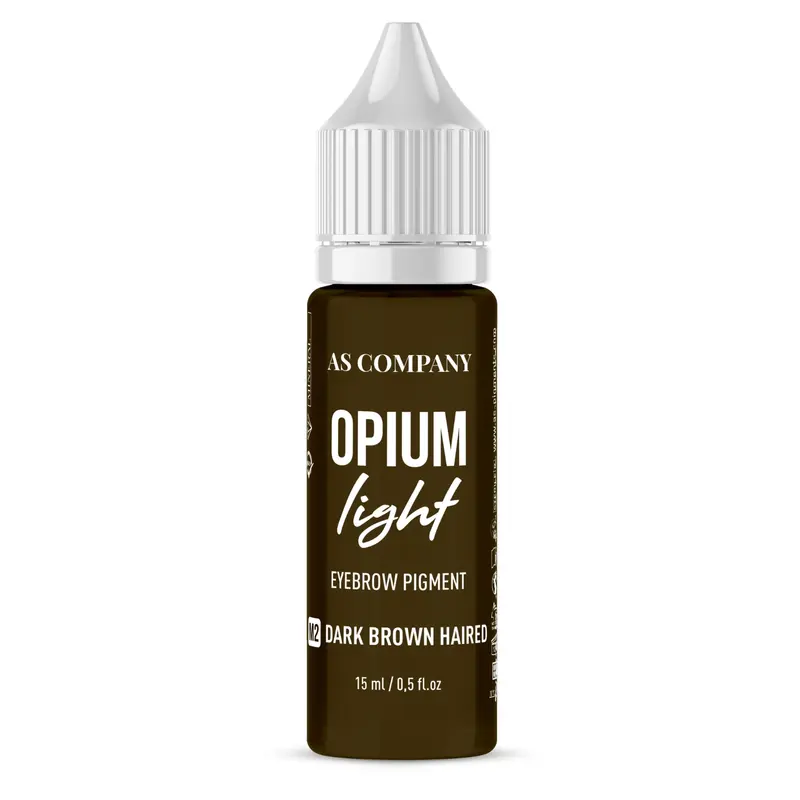 Dark Brown Haired Opium Light AS Company 15ml.