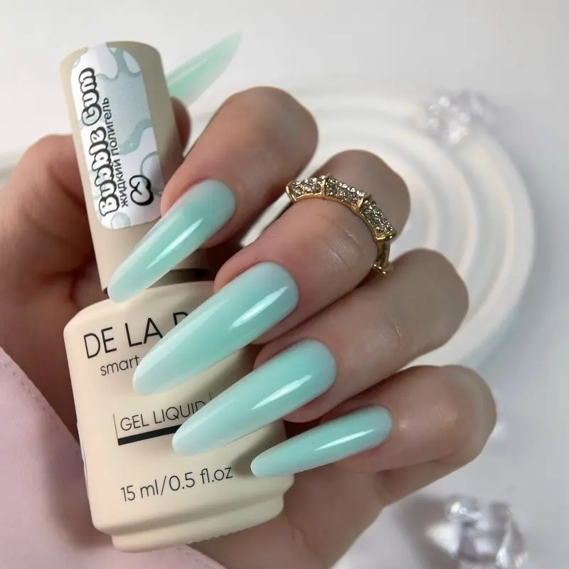 DE LA RO Polygel líquido 15 ml, Bubble Gum 03