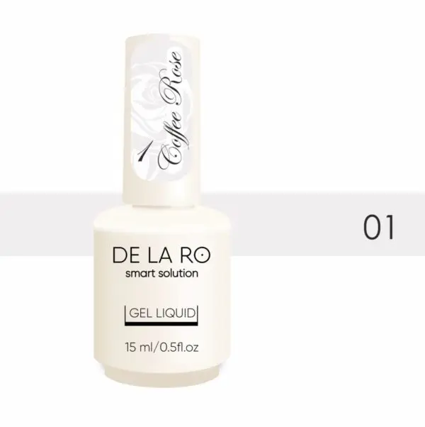 DE LA RO Polygel Líquido Coffee Rose 01