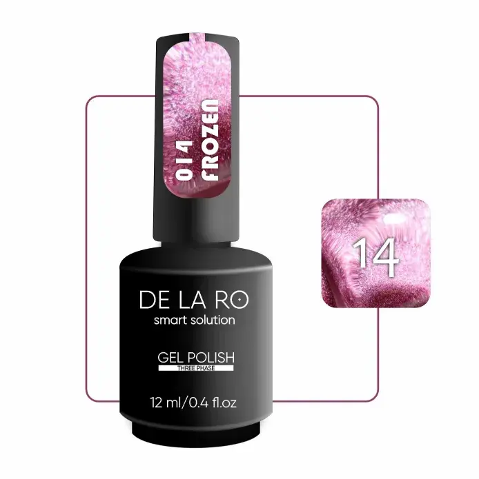 DELARO Esmalte Cat Eye Frozen 014 12ml