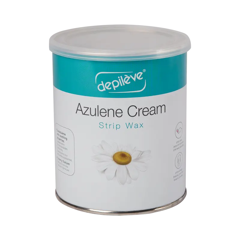 Depileve AZULENE Strip Wax in a 800 ml Jar