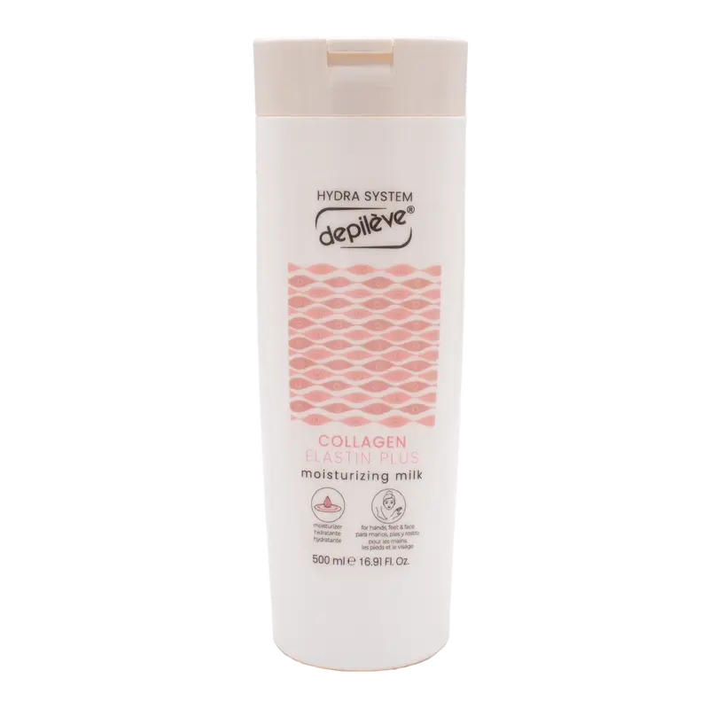 Depileve COLLAGEN ELASTIN Intensive Anti-Aging Cream for Hands and Feet, 500 ml