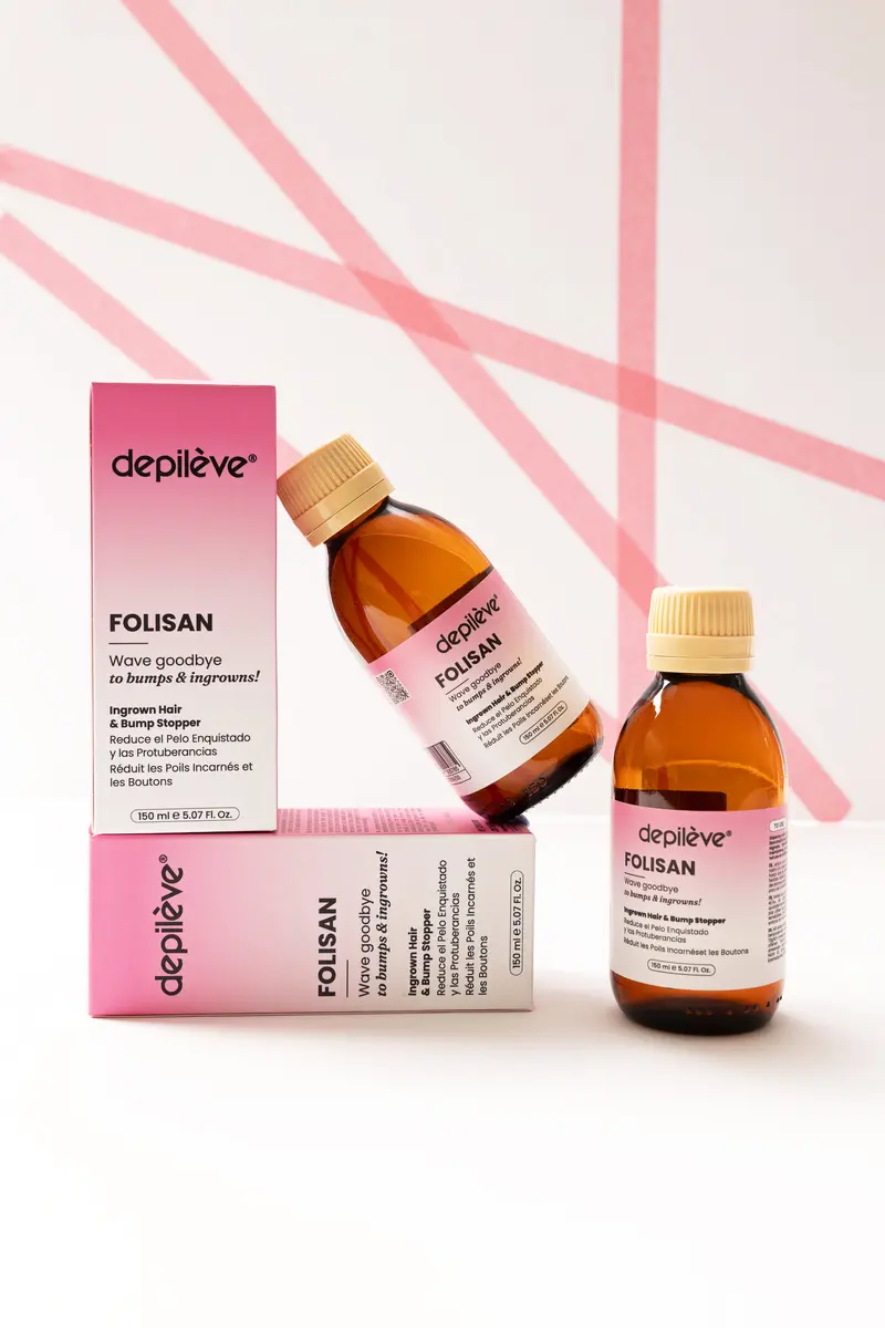 Depileve FOLISAN Treatment for Ingrown Hairs and Inflammation, 150 ml